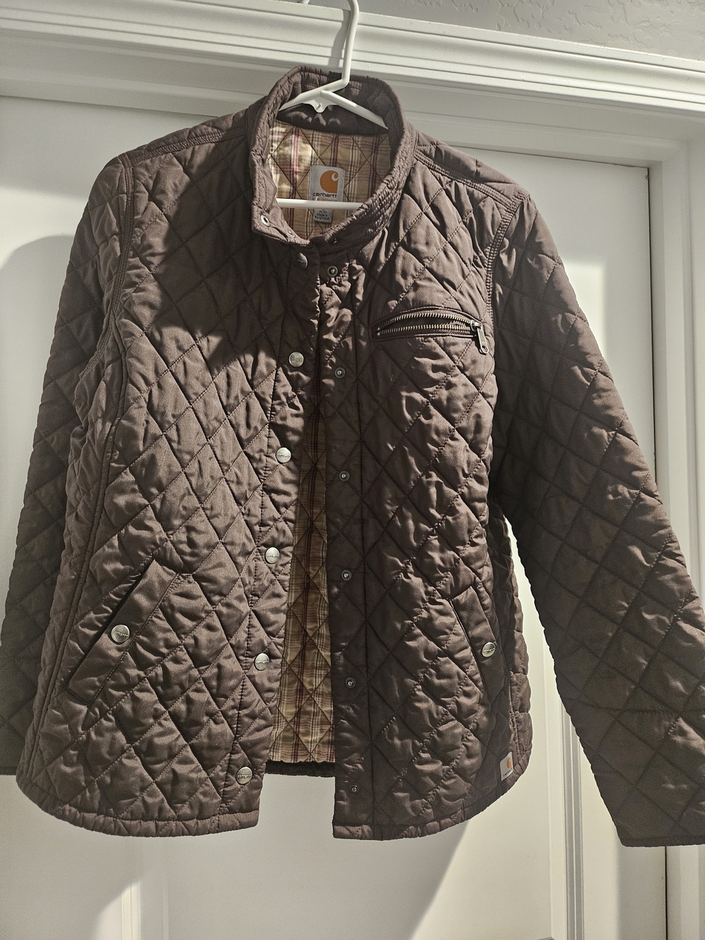 Carhartt Women's Quilted Brown Jacket